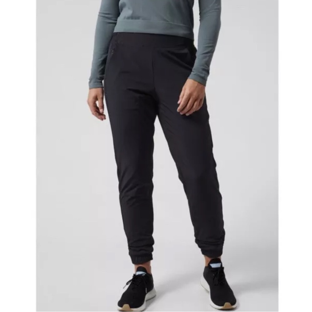 Athleta Brooklyn Lined Jogger Plus Size 20 Elastic Waist Zipper Pockets